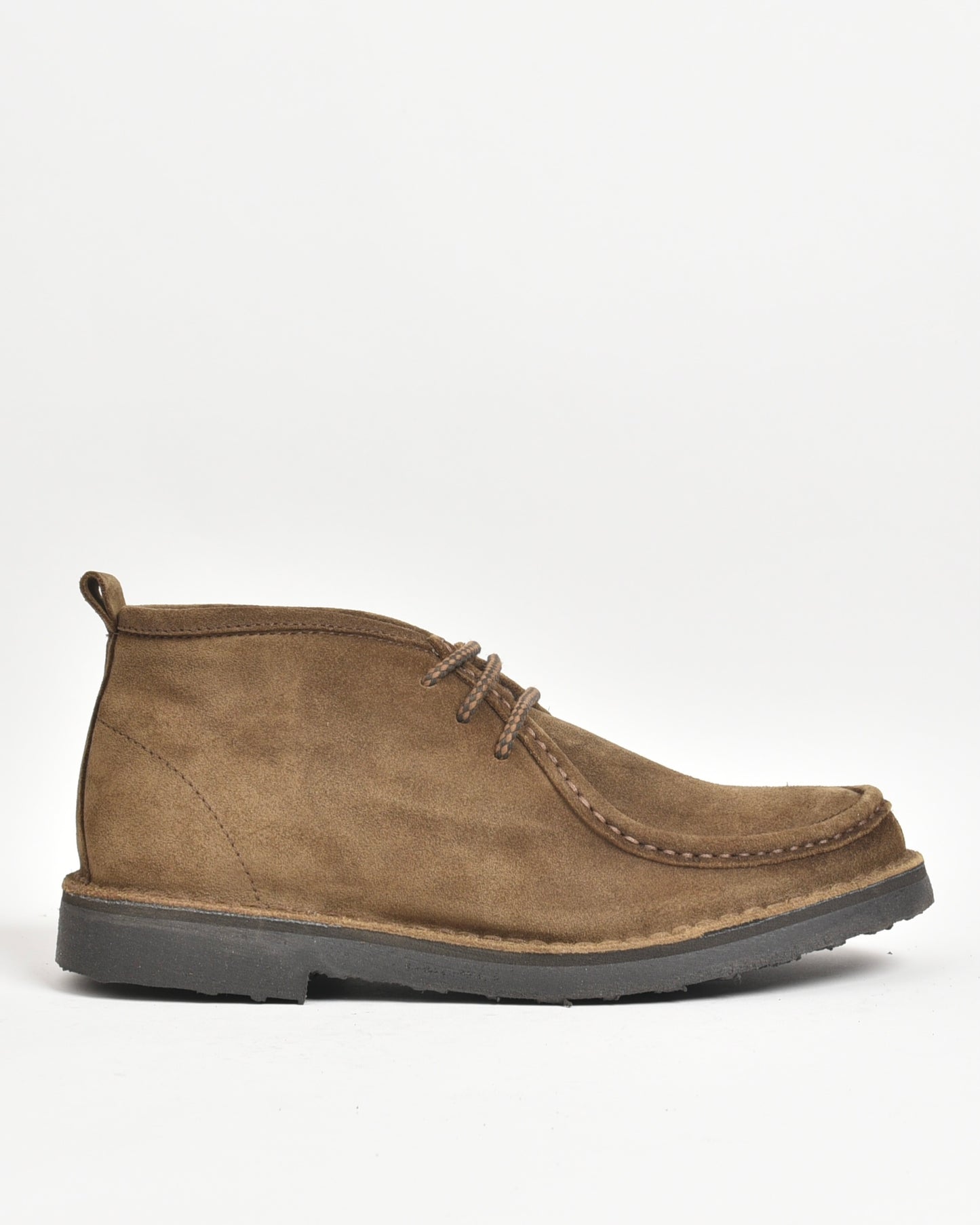 Kebo genuine leather Boots for men in suede camel