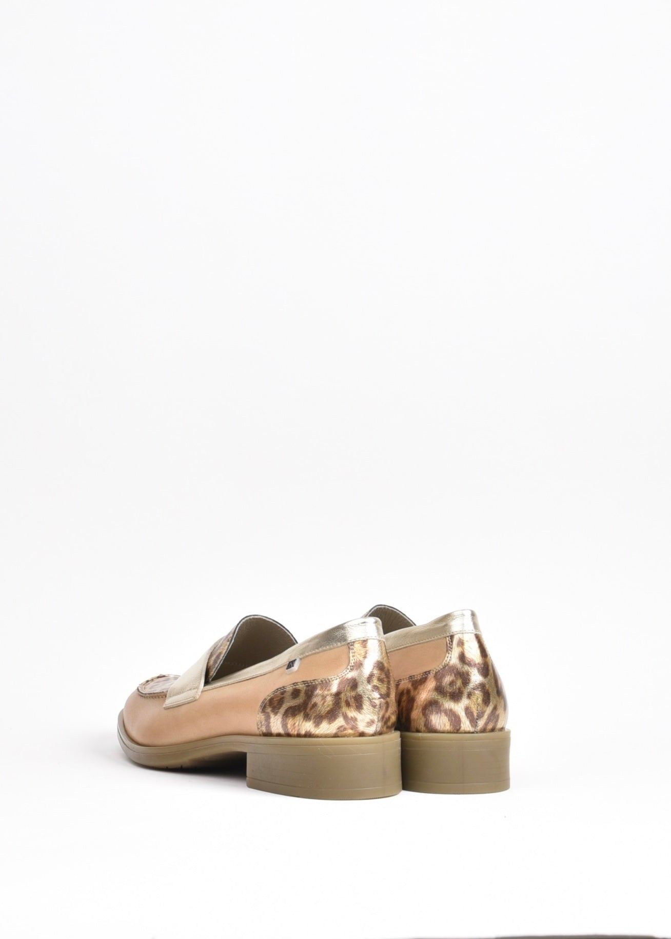 Dorking Fluchos Classic Comfortable Medium heel Sandal for women in Tiger-gold