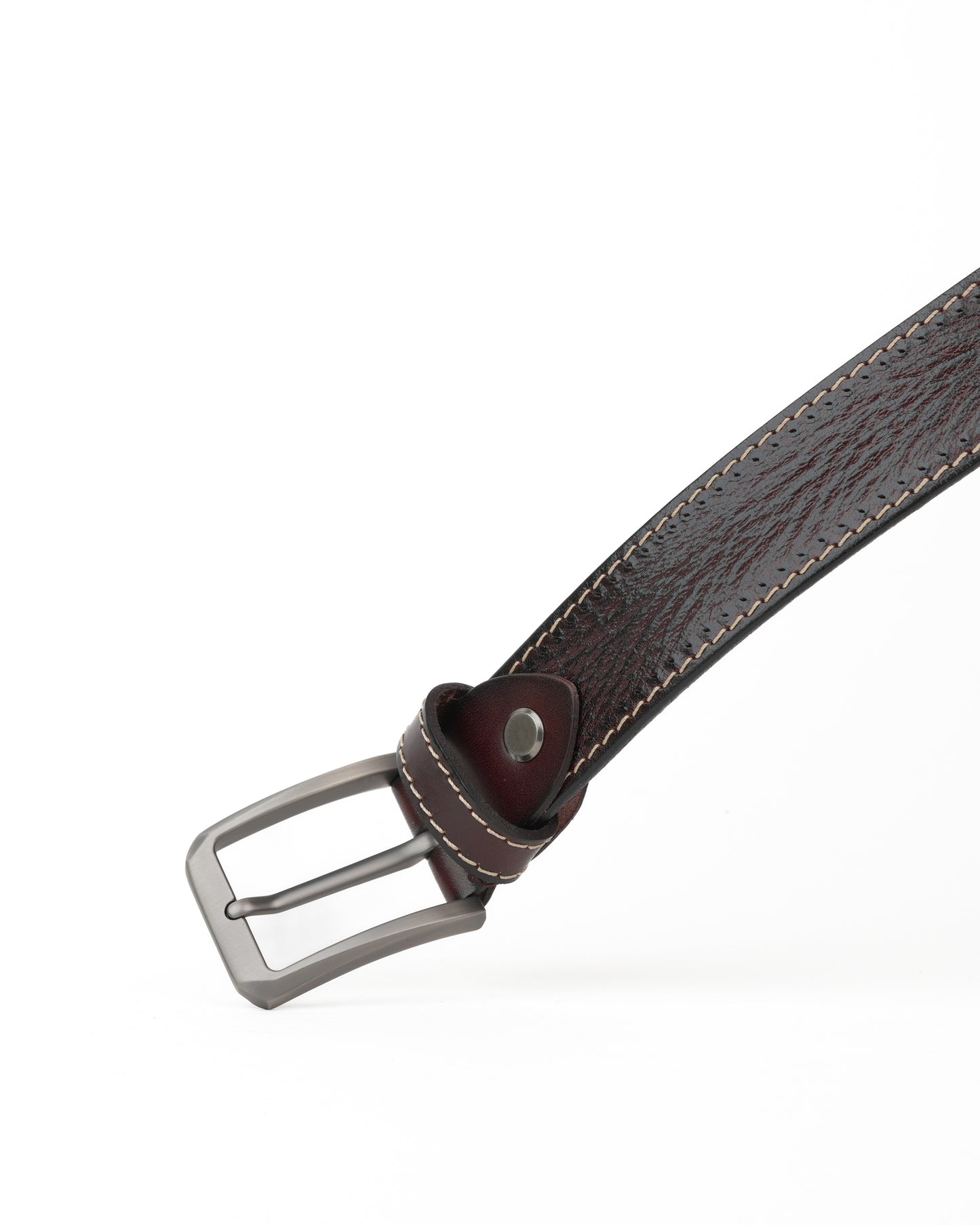 Shalapi Genuine leather belts for men in brown
