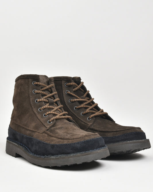 Kebo genuine leather Boots for men in suede brown