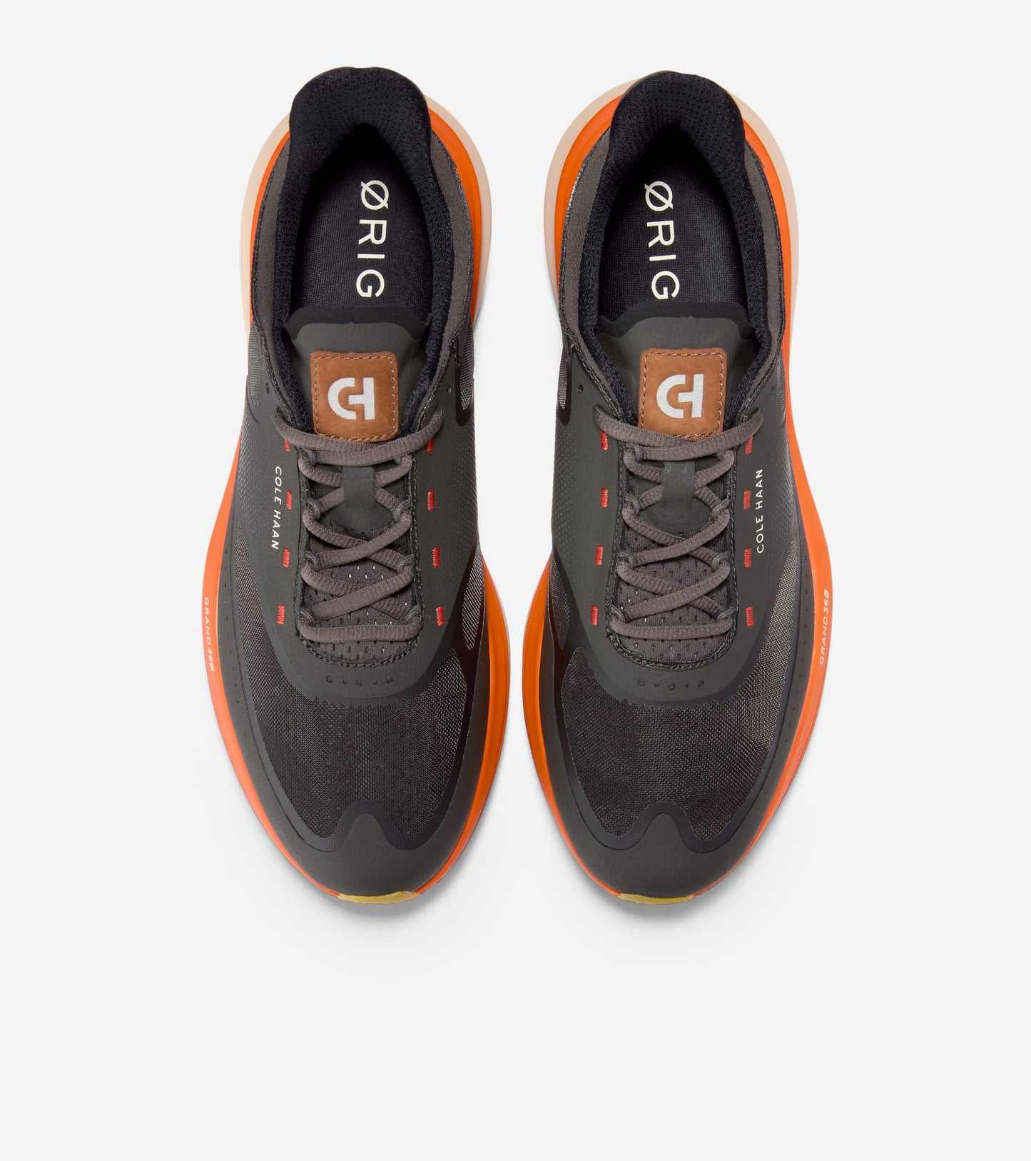 Cole Haan C41243 for men in dark gray and Orange
