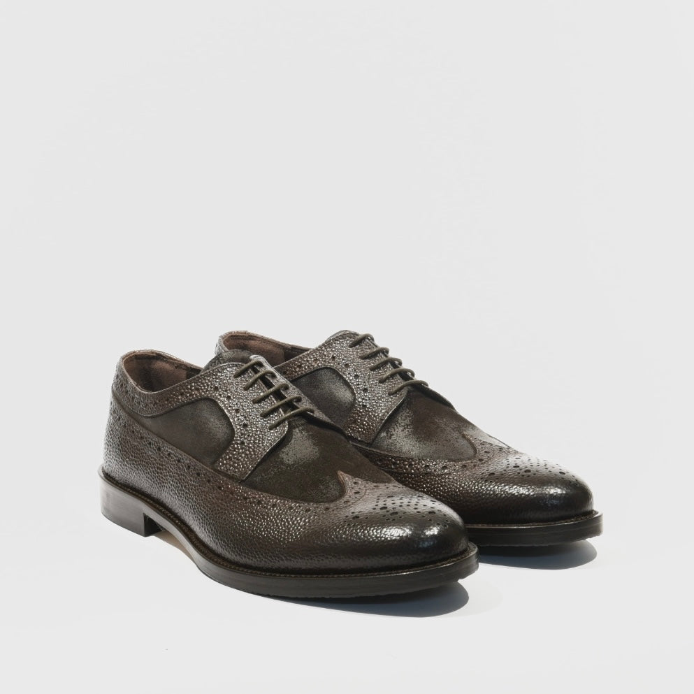 Oxford lace up for men in Brown