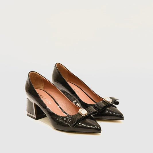 Sofia Baldi Turkish Classic formal shoes for women in shiny black
