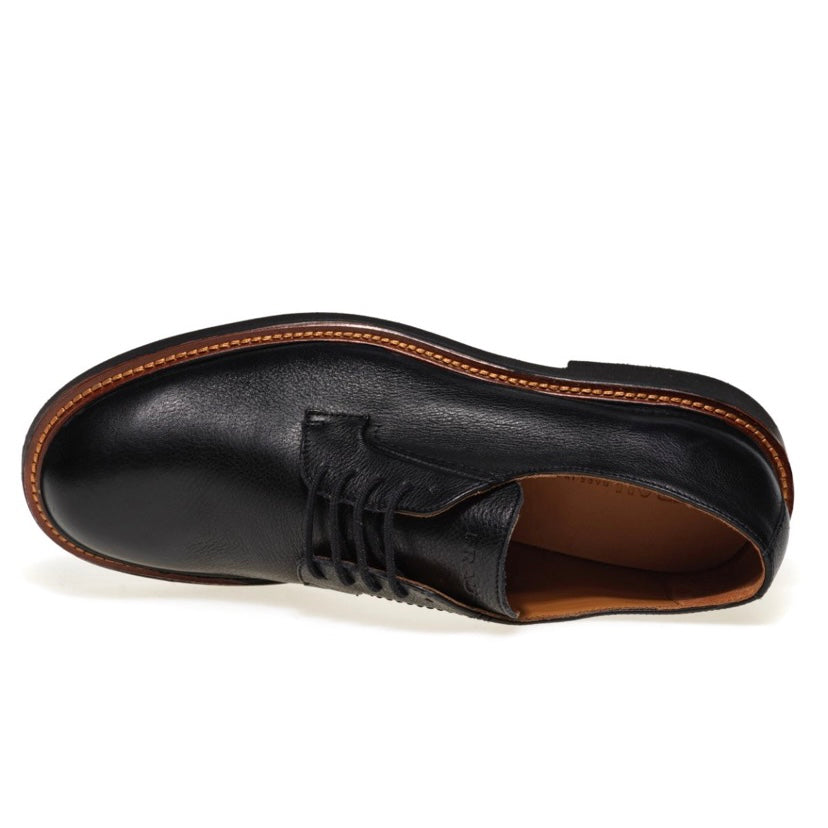 Italian lace up shoes for men in Black