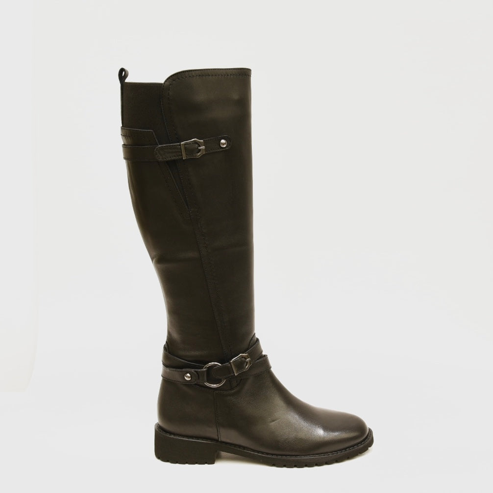 ankle high boots for women in black