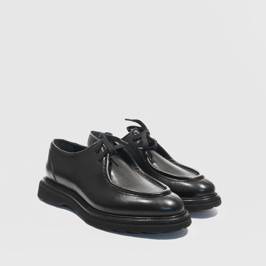 Havana Turkish lace up shoes for men in Black