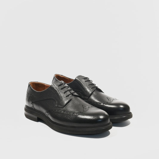 Oxford lace up shoes For men in black