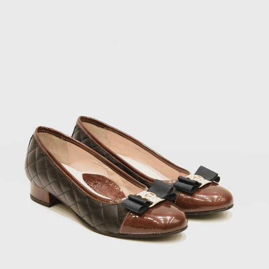 DFC Relax Greek comfort classic shoes for women in brown