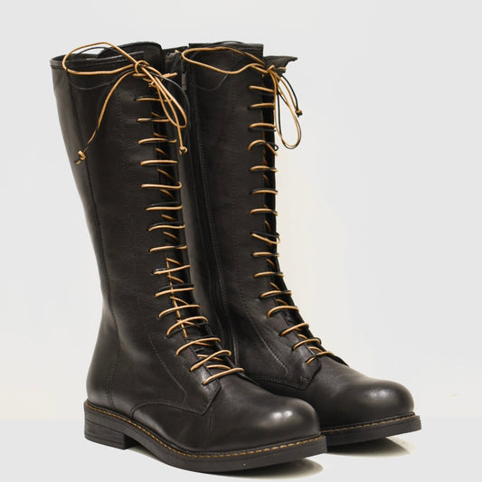 ankle high boots for women in black