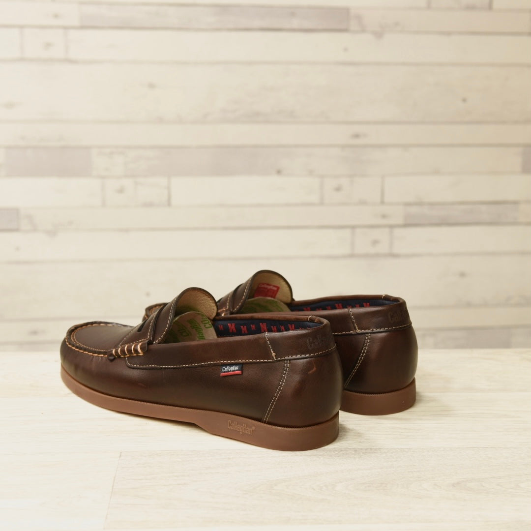 Spanish loafers for men in Brown