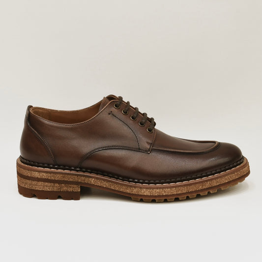 Spanish lace up shoes for men in brown