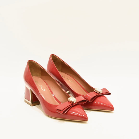 Sofia Baldi Classic Formal shoes for women in shiny red
