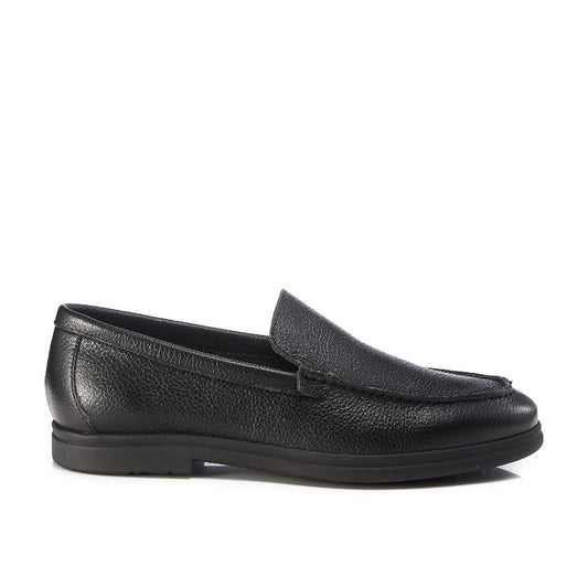 Frau Italian loafers for men in black
