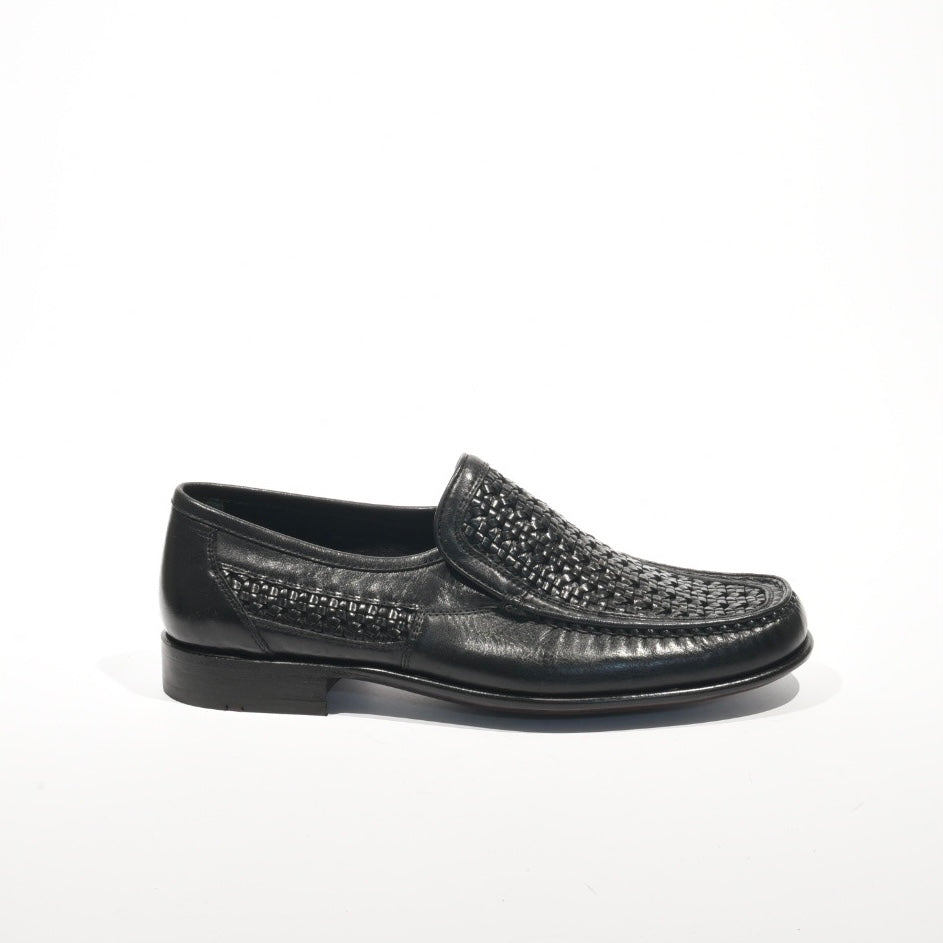 Aronay Turkish Classic loafers for men in Black