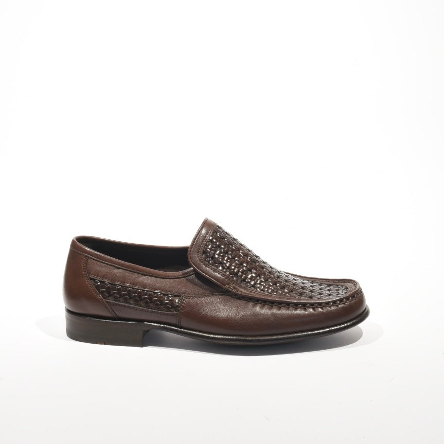 Aronay Turkish Classic loafers for men in brown