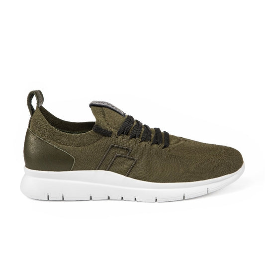 Frau Italian comfortable sneakers for men in green