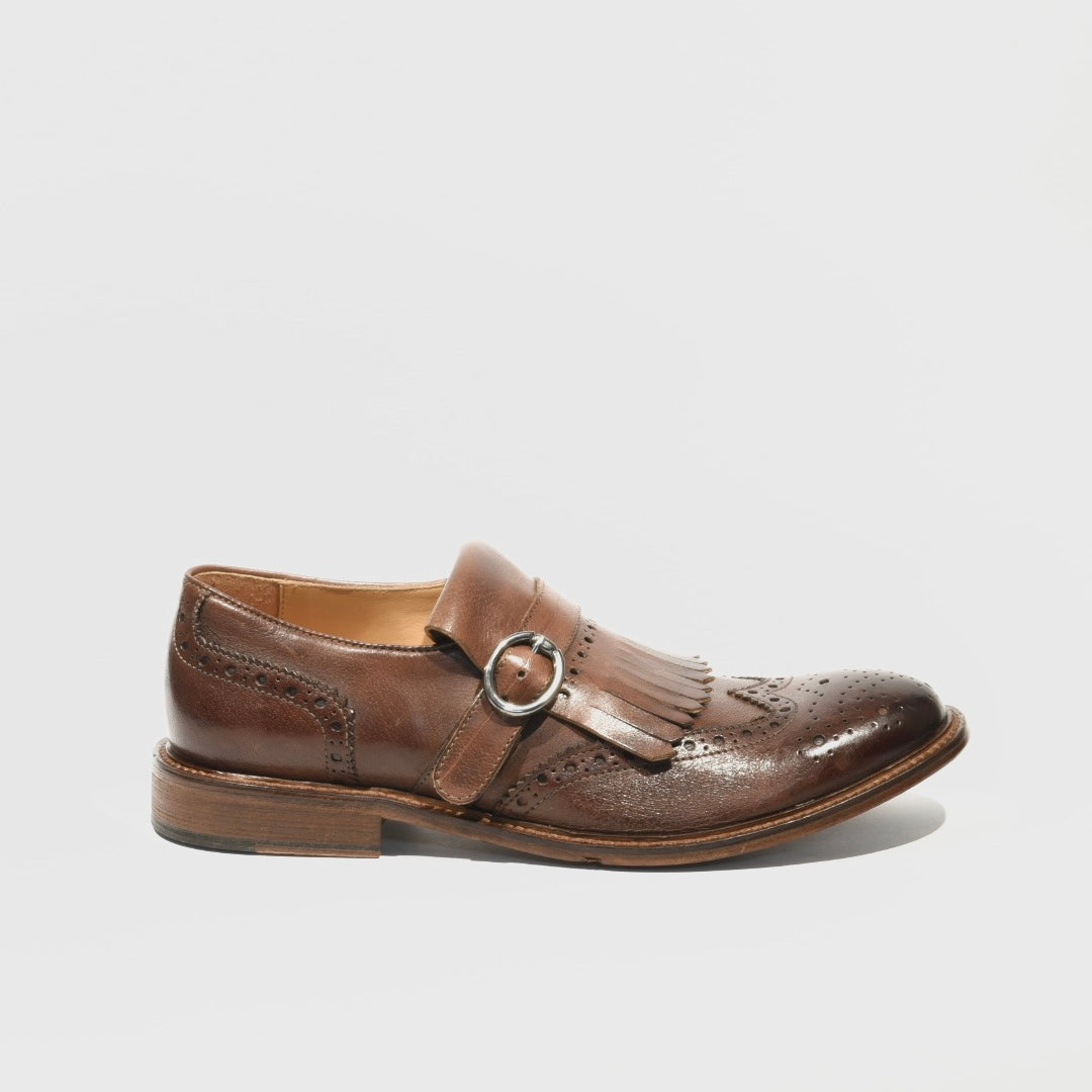 Shalapi Italian Loafers for men in Brown