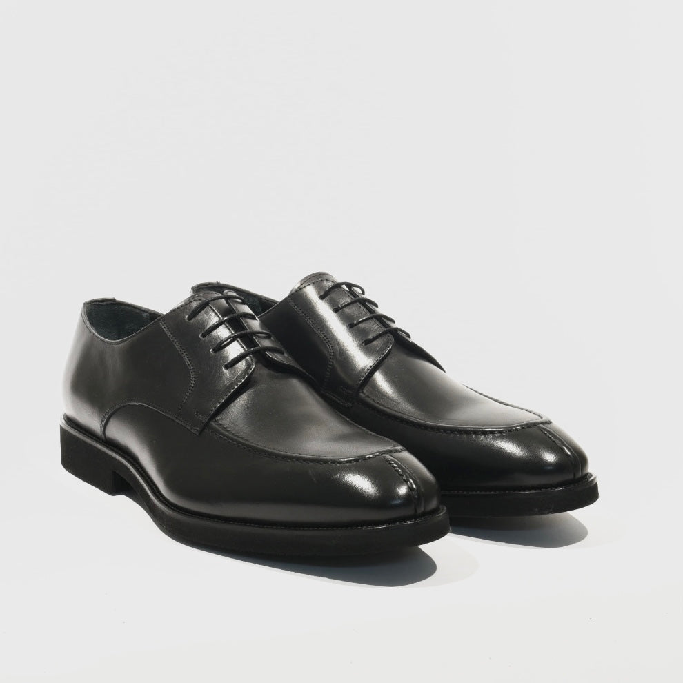 Havana Turkish Classic lace up shoes for men in black