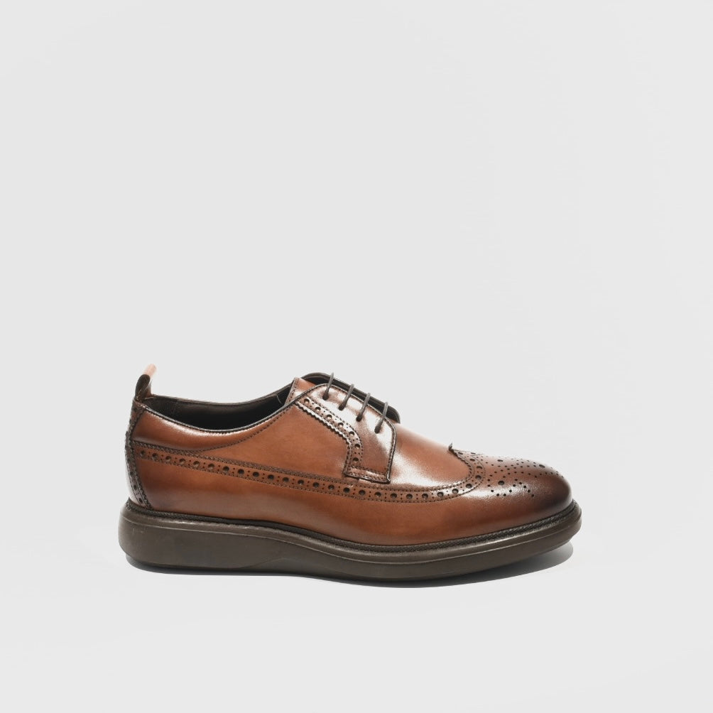 Havana Turkish Oxford lace up shoes for men in Camel